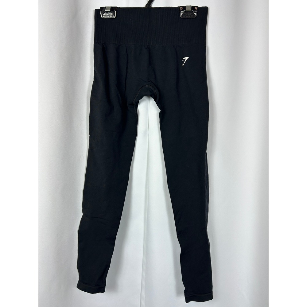 Gymshark Vital Seamless Leggings Black High Waist Athletic Workout Small